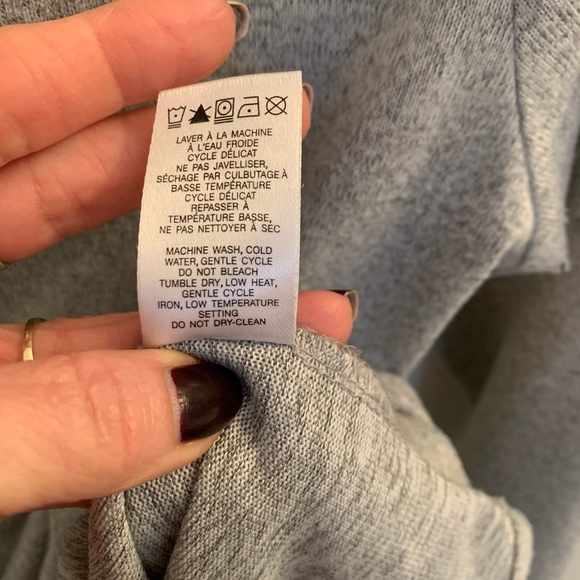 Soft grey long sleeved top - Picture 5 of 5